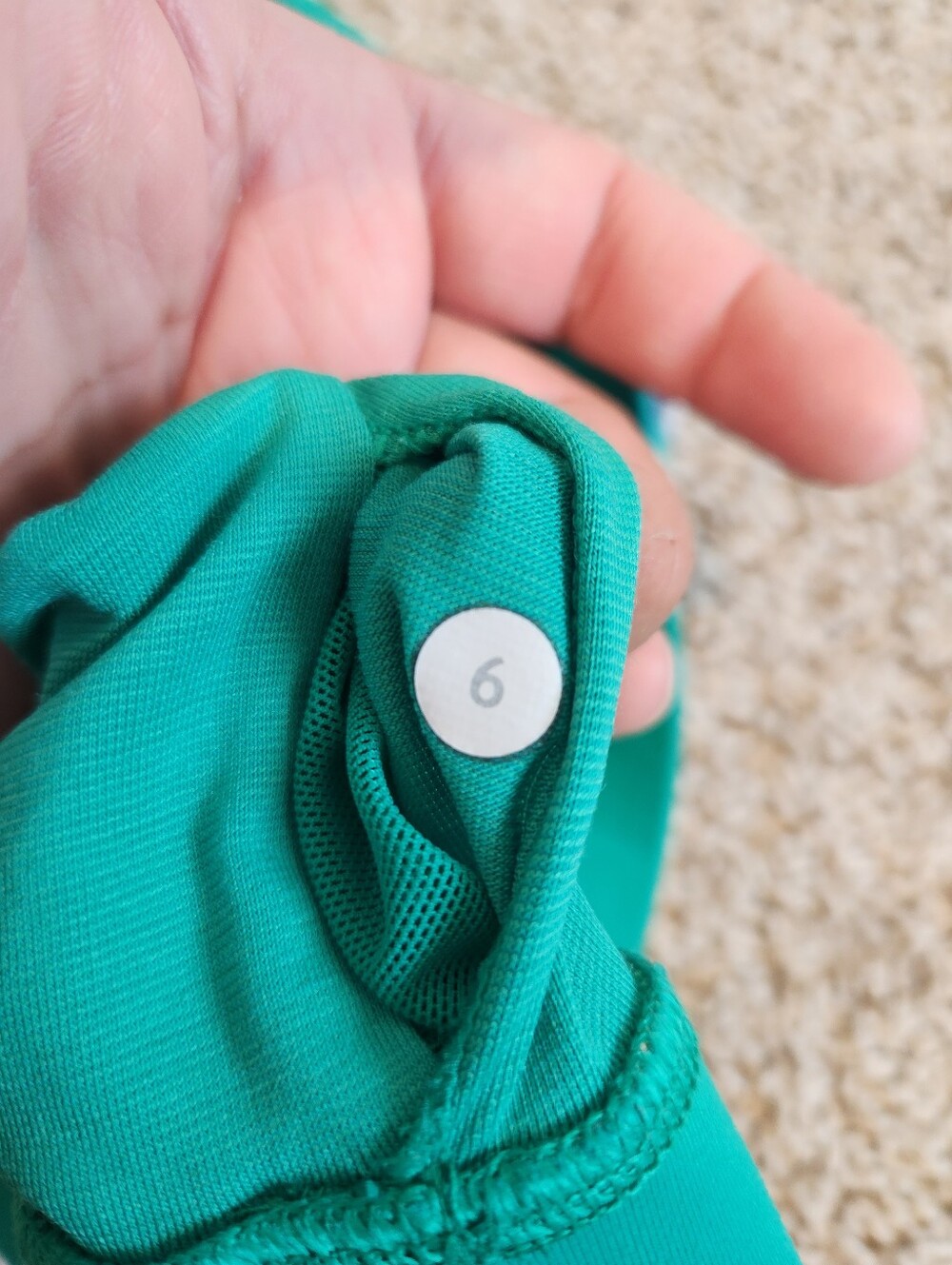 Lululemon Energy Bra Jungle/Seven Wonders Multi Size 6 - Picture 6 of 8